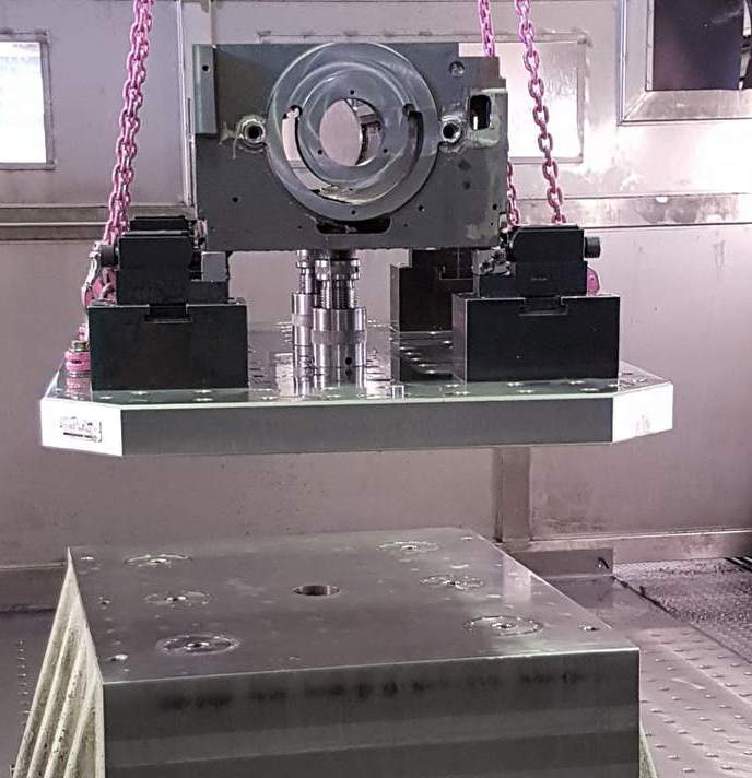 Vischer & Bolli Automation - Nullpunktspannsystem mit K5000 Baukasten